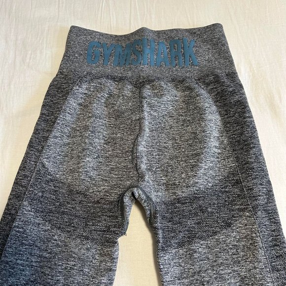 Gymshark Flex High Waisted Leggings | Grey Blue XS - Picture 6 of 10